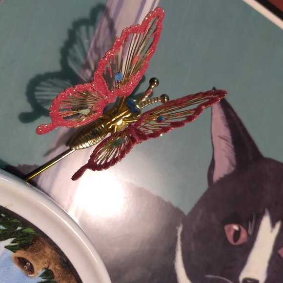 Jewelry Butterfly Hat Stick Vintage Pin Poshmark